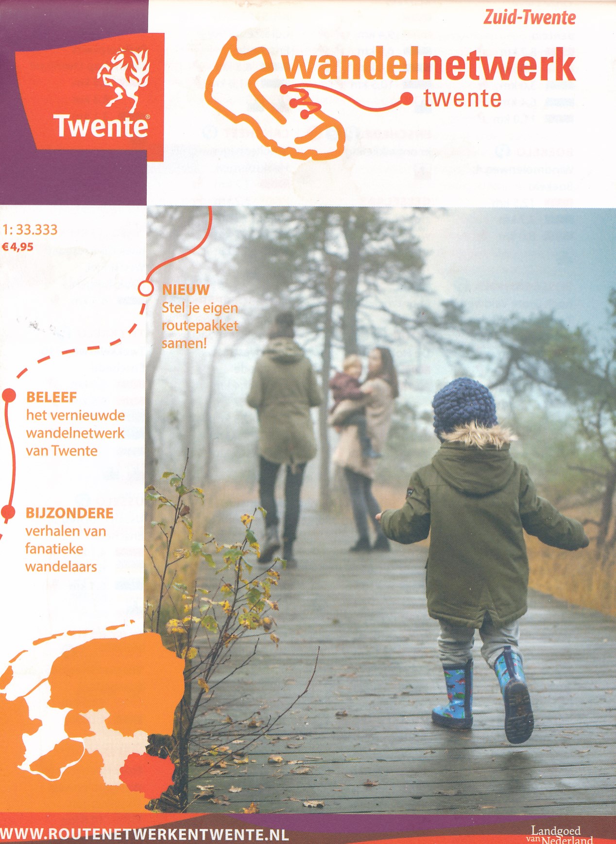 Online bestellen: Wandelkaart Zuid Twente | Wandelnetwerk Twente
