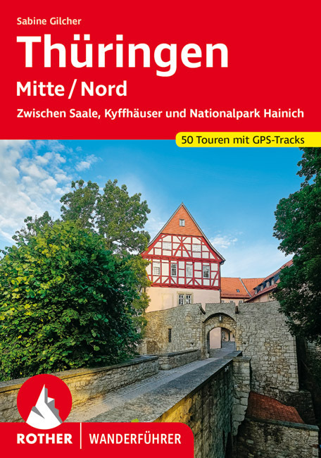 Online bestellen: Wandelgids Thüringen Mitte/Nord | Rother Bergverlag