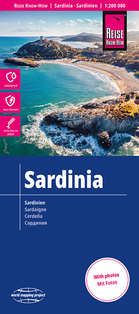 Online bestellen: Wegenkaart - landkaart Sardinië | Reise Know-How Verlag
