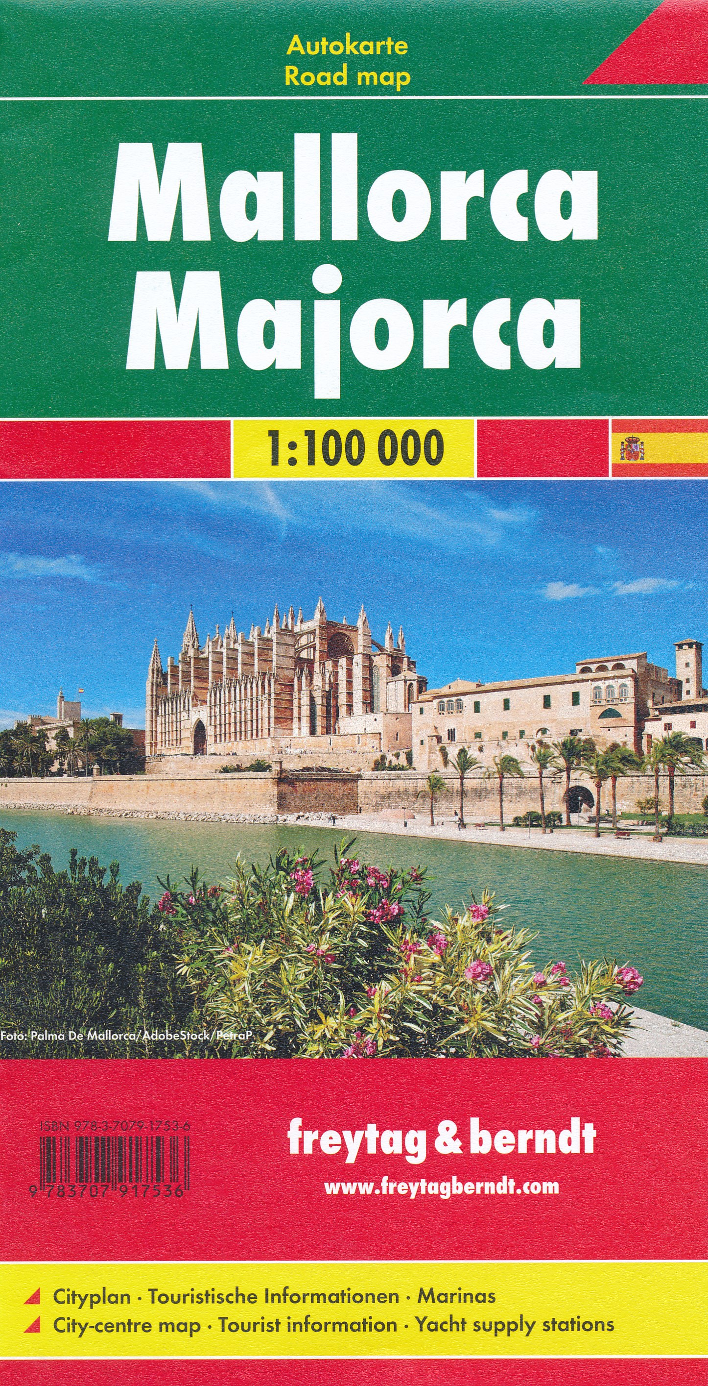 Online bestellen: Wegenkaart - landkaart Mallorca | Freytag & Berndt