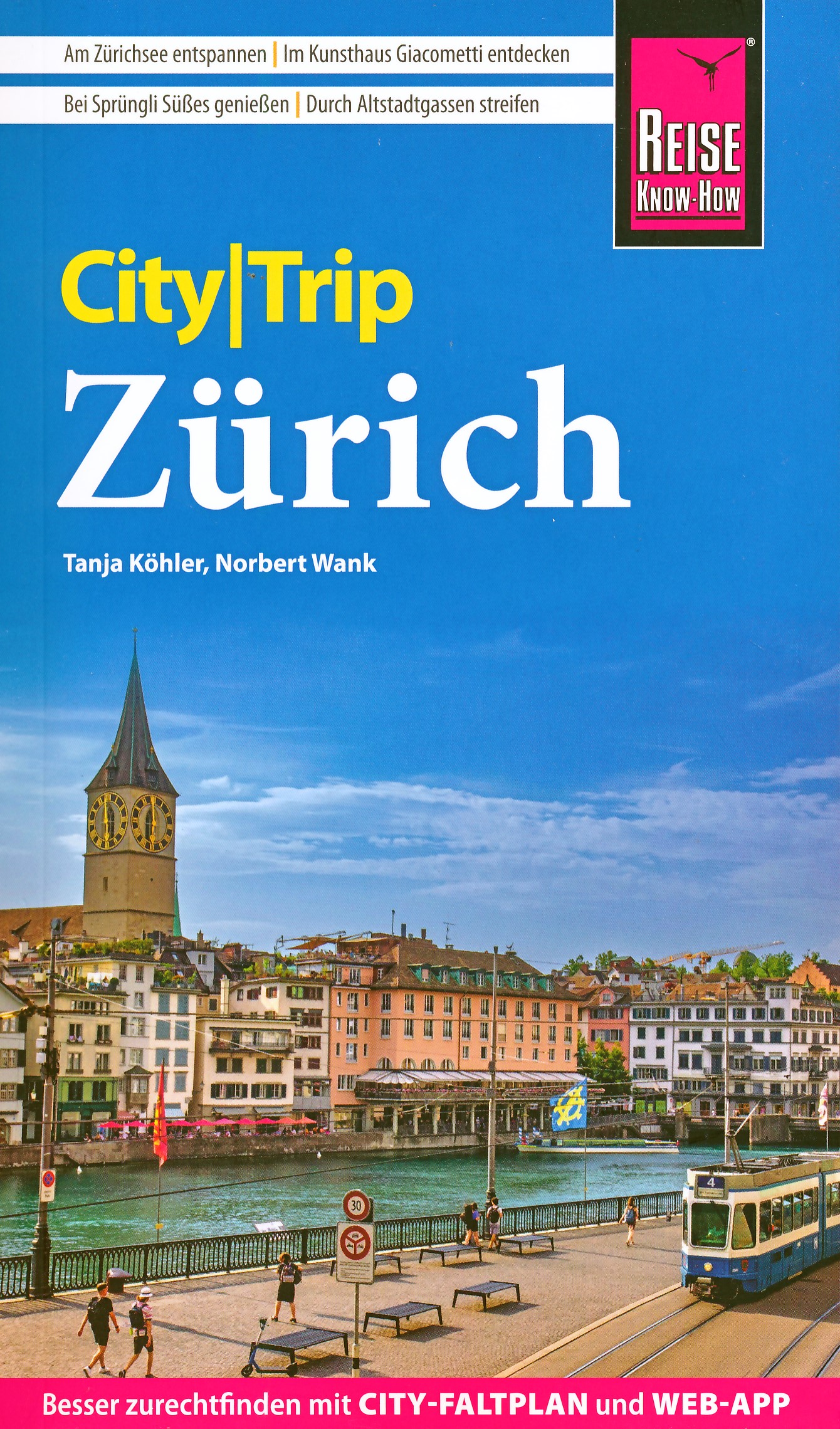 Online bestellen: Reisgids CityTrip Zürich | Reise Know-How Verlag