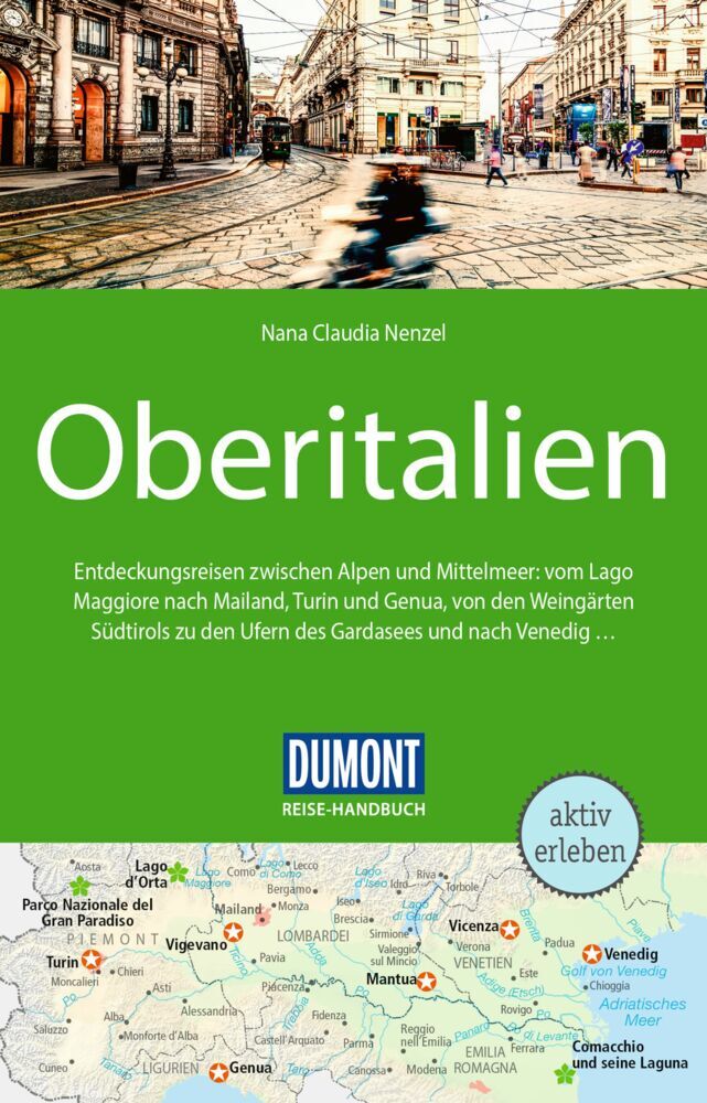 Online bestellen: Reisgids Reise-Handbuch Oberitalien - Noord Italië | Dumont