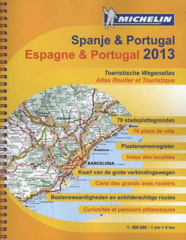 Wegenatlas Spanje & Portugal 2013 | Michelin |