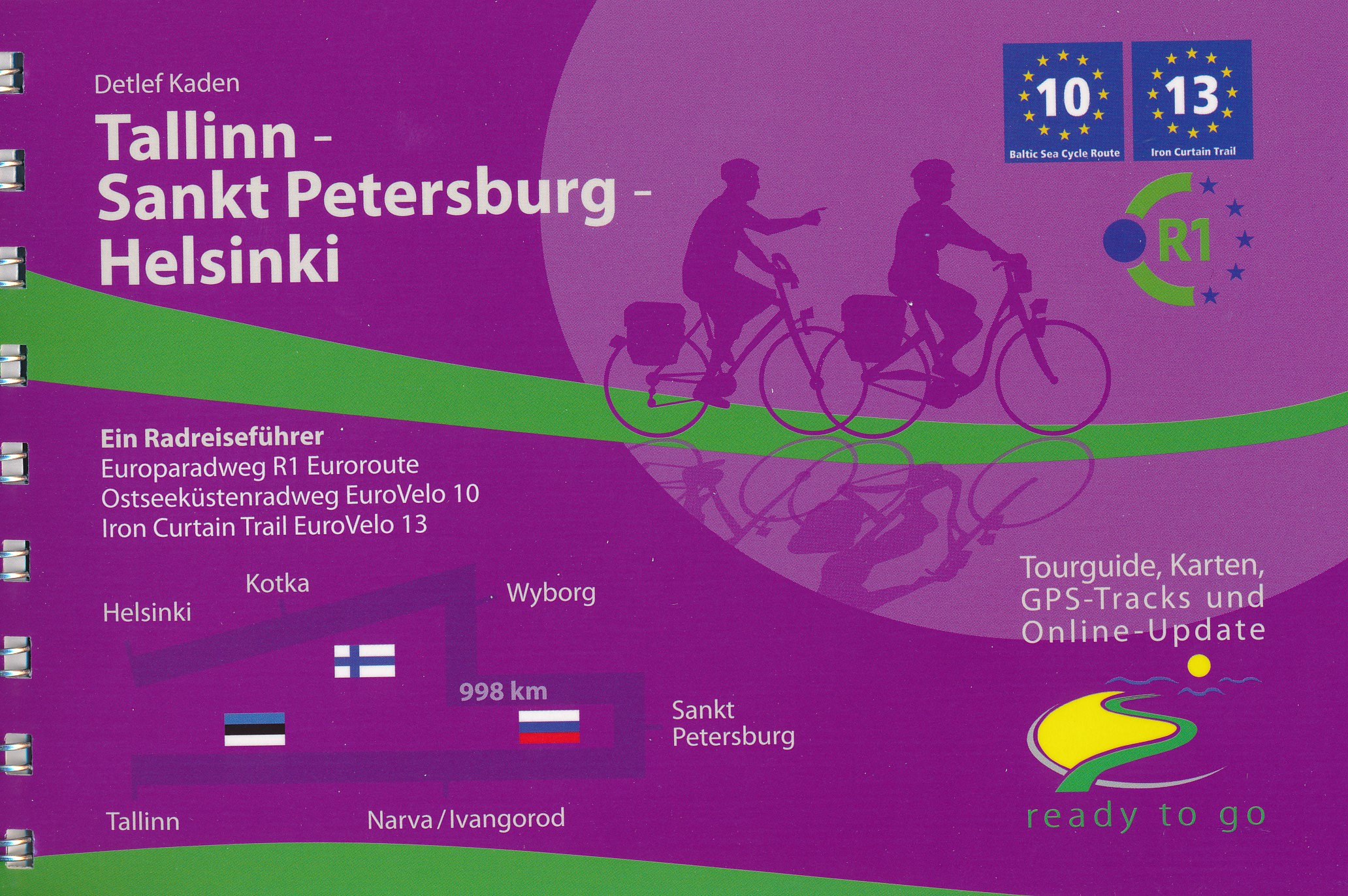 Online bestellen: Fietsgids Tallinn - Sankt Petersburg - Helsinki - Radreiseführer | IS Radweg