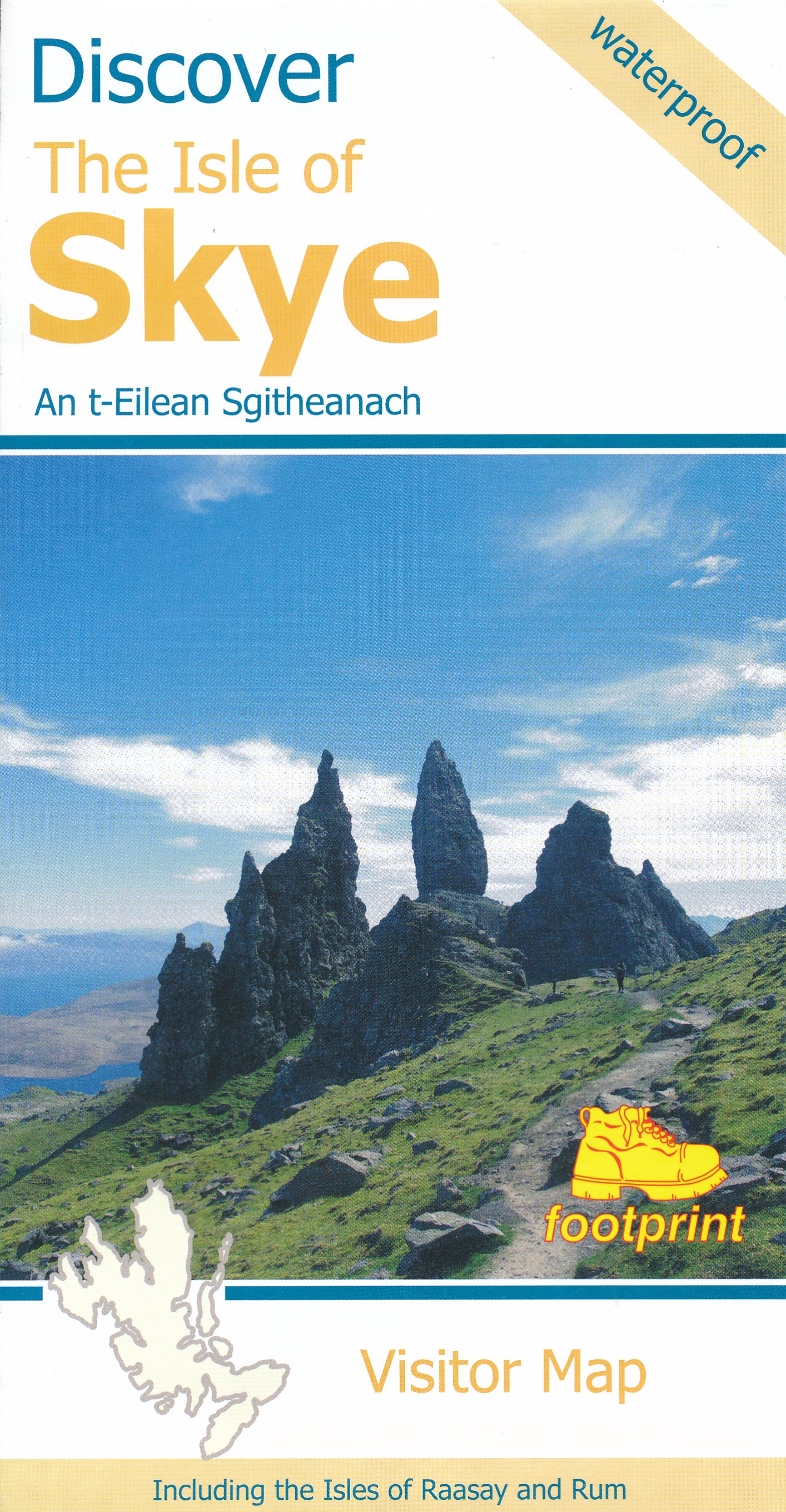 Online bestellen: Wegenkaart - landkaart the isle of Skye | Footprint maps