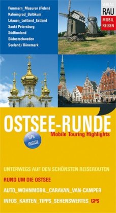 Reisgids - Campergids Ostsee-Runde - rondom de Oostzee | Rau Verlag de zwerver