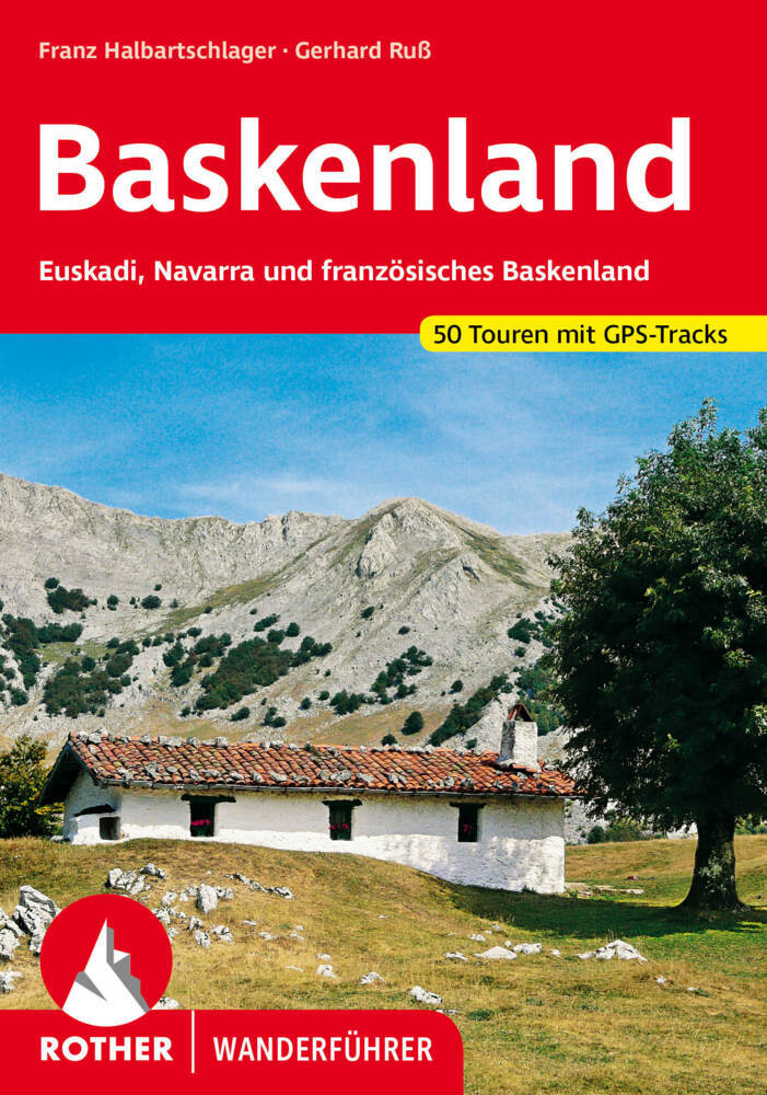 Online bestellen: Wandelgids Rother Wandefuhrer Spanje Baskenland | Rother Bergverlag