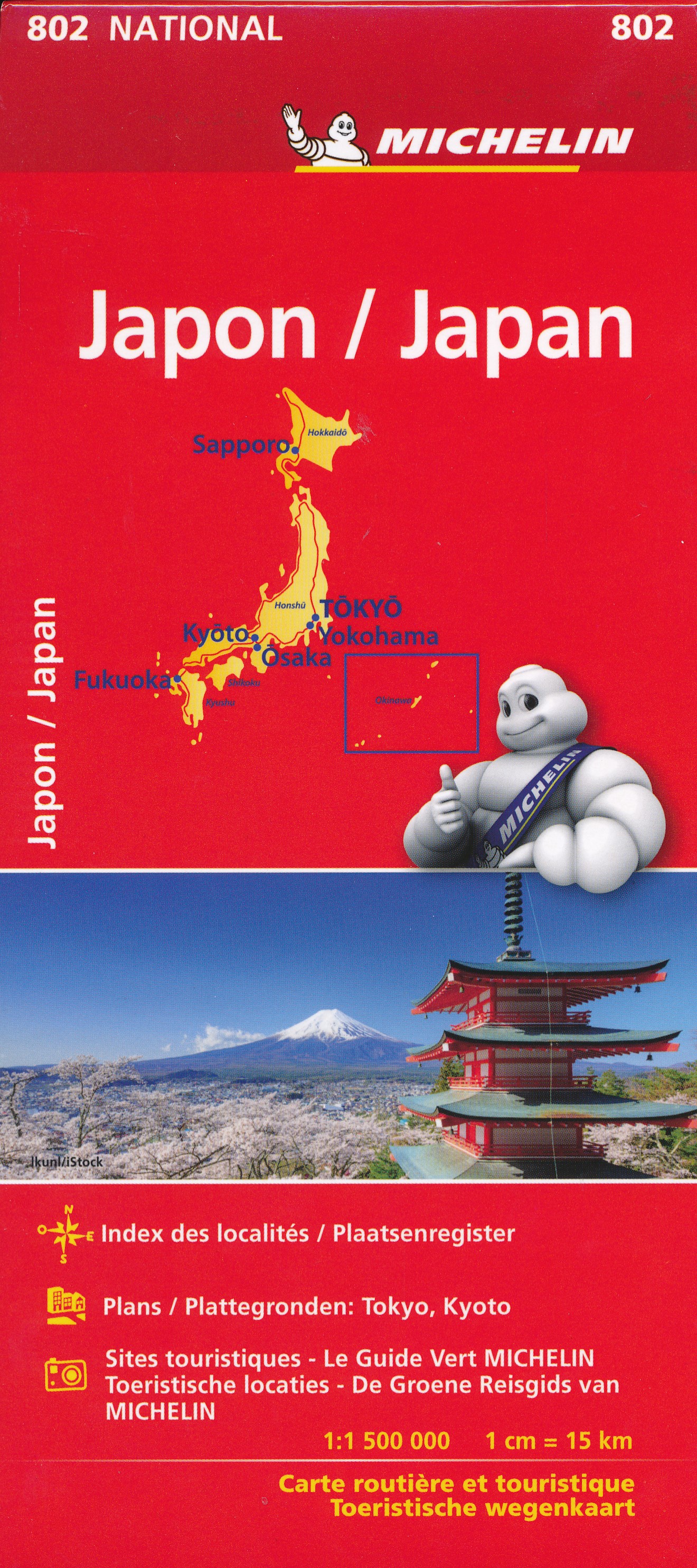 Landkaarten Japan