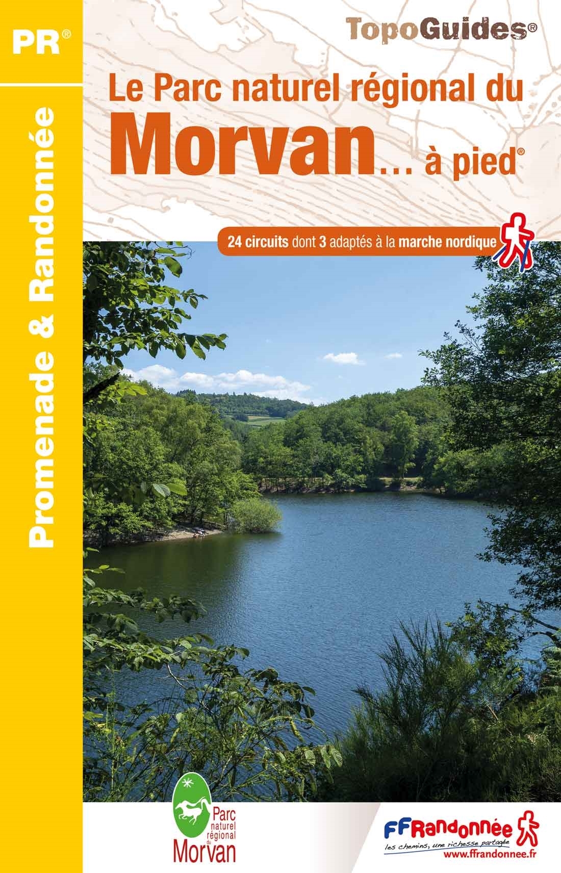 Online bestellen: Wandelgids PN22 Le Parc naturel régional du Morvan... à pied | FFRP