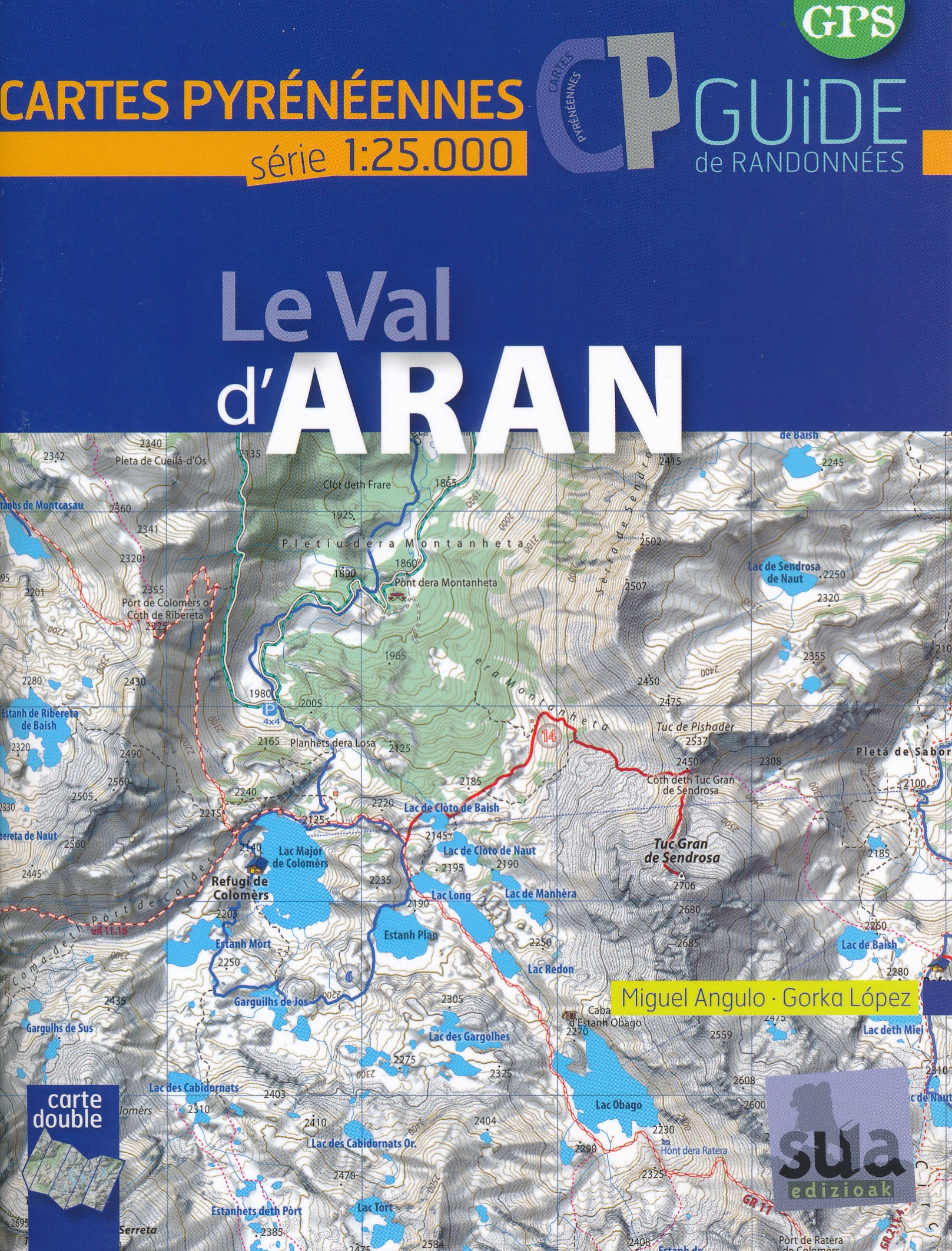 Online bestellen: Wandelkaart Le Val d'Aran | Sua edizioak
