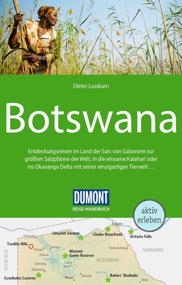 Online bestellen: Reisgids Reise-Handbuch Botswana | Dumont