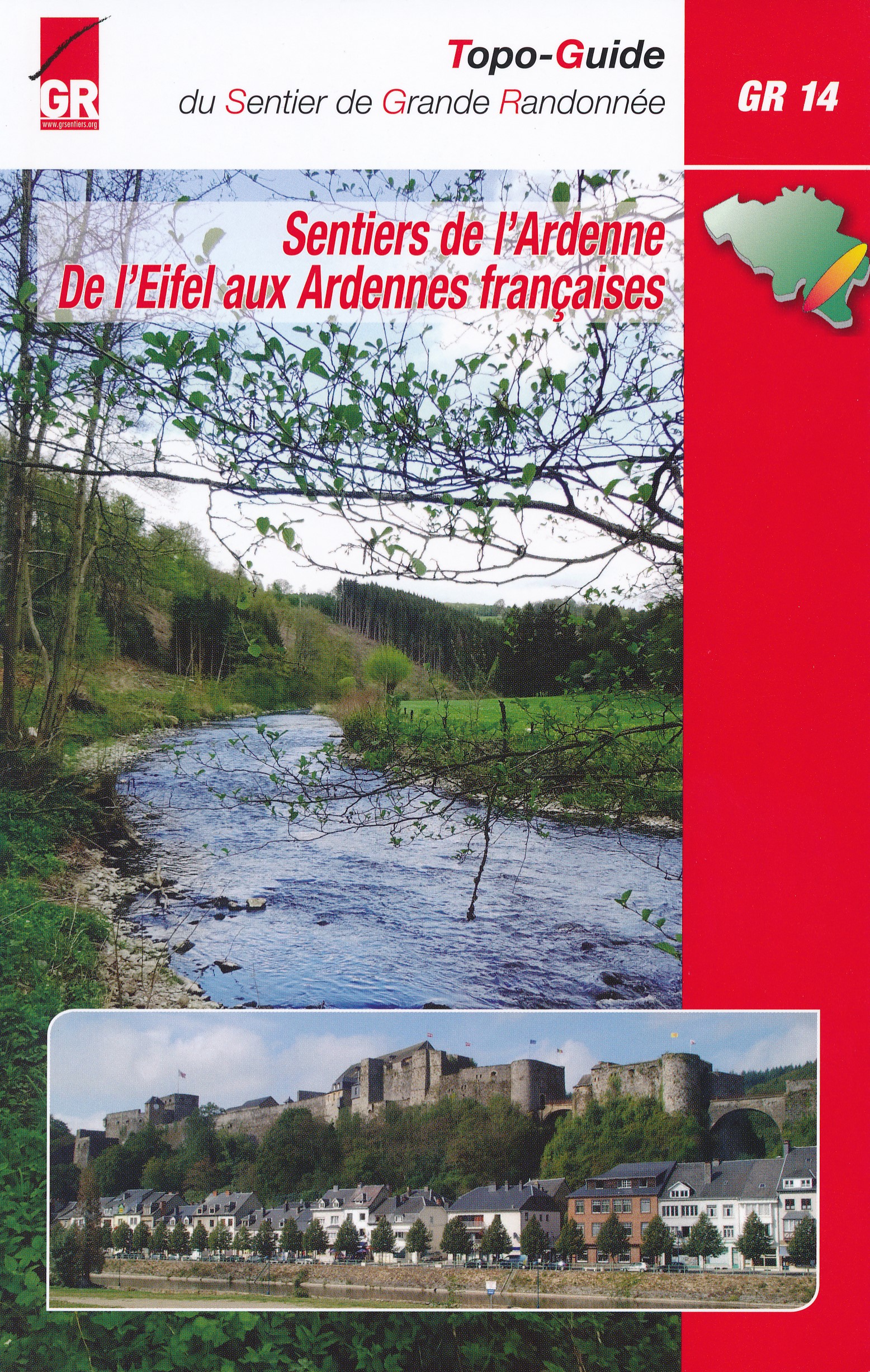 Online bestellen: Wandelgids GR14 Sentier de l'Ardenne | GR Sentiers
