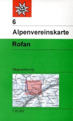 Online bestellen: Wandelkaart 06 Alpenvereinskarte Rofan | Alpenverein