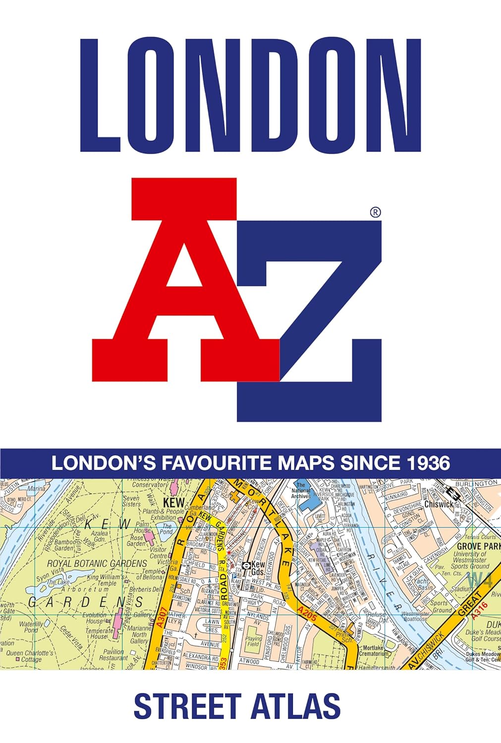 Online bestellen: Wegenatlas - Stadsplattegrond London Street Atlas - Londen | A-Z Map Company