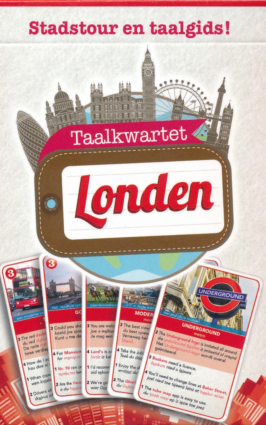 Online bestellen: Spel Taalkwartet Londen | Scala Leuker Leren