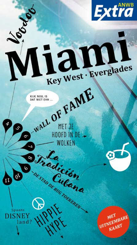 Online bestellen: Reisgids ANWB extra Miami - Key West - Everglades | ANWB Media
