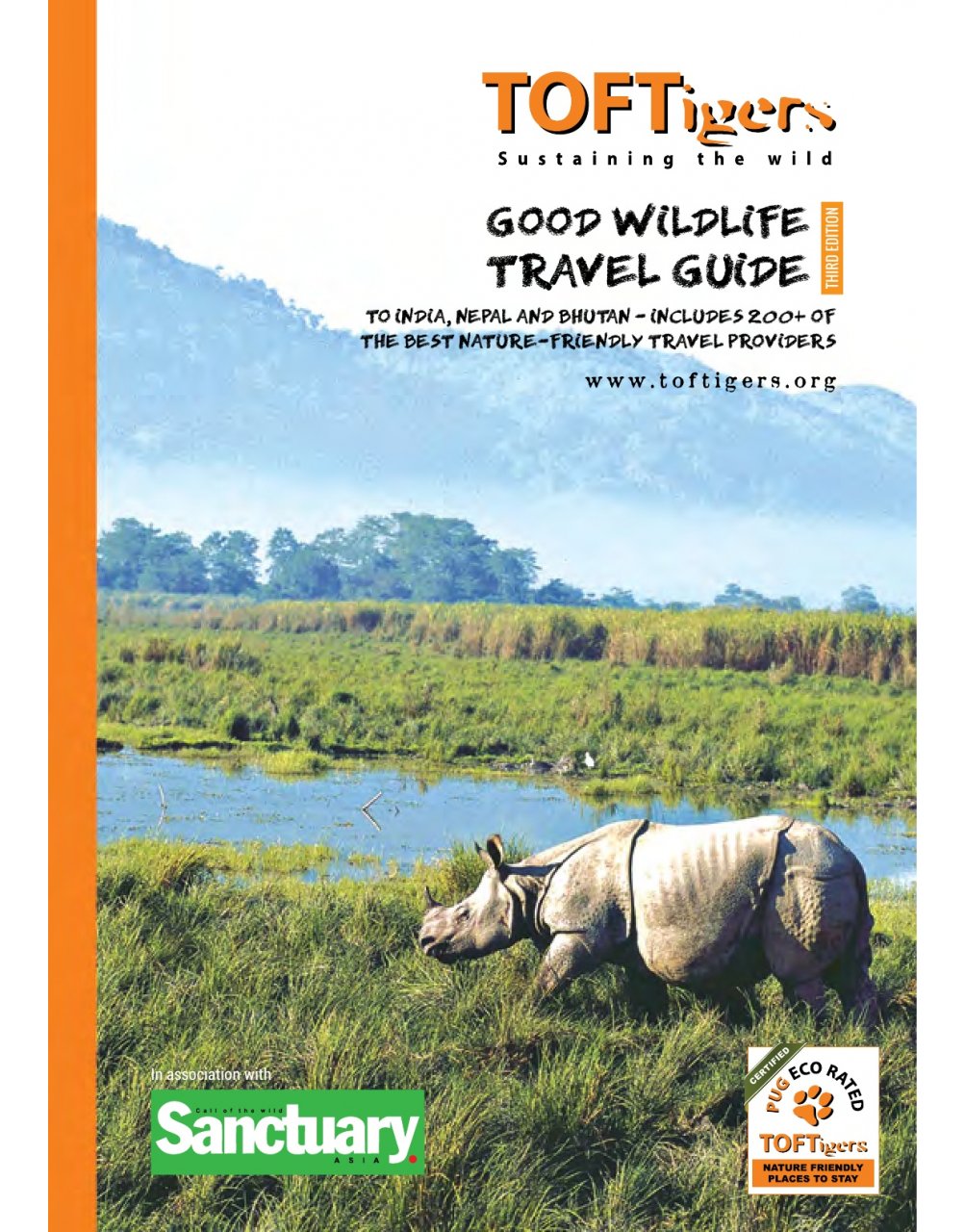 Online bestellen: Accommodatiegids - Natuurgids Good Wildlife Travel Guide to India and Nepal | Toft