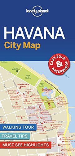 Online bestellen: Stadsplattegrond City map Havana | Lonely Planet