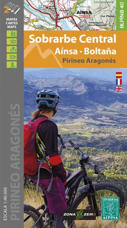 Online bestellen: Wandelkaart 10 Sobrabe Central - Aínsa - Boltaña | Editorial Alpina