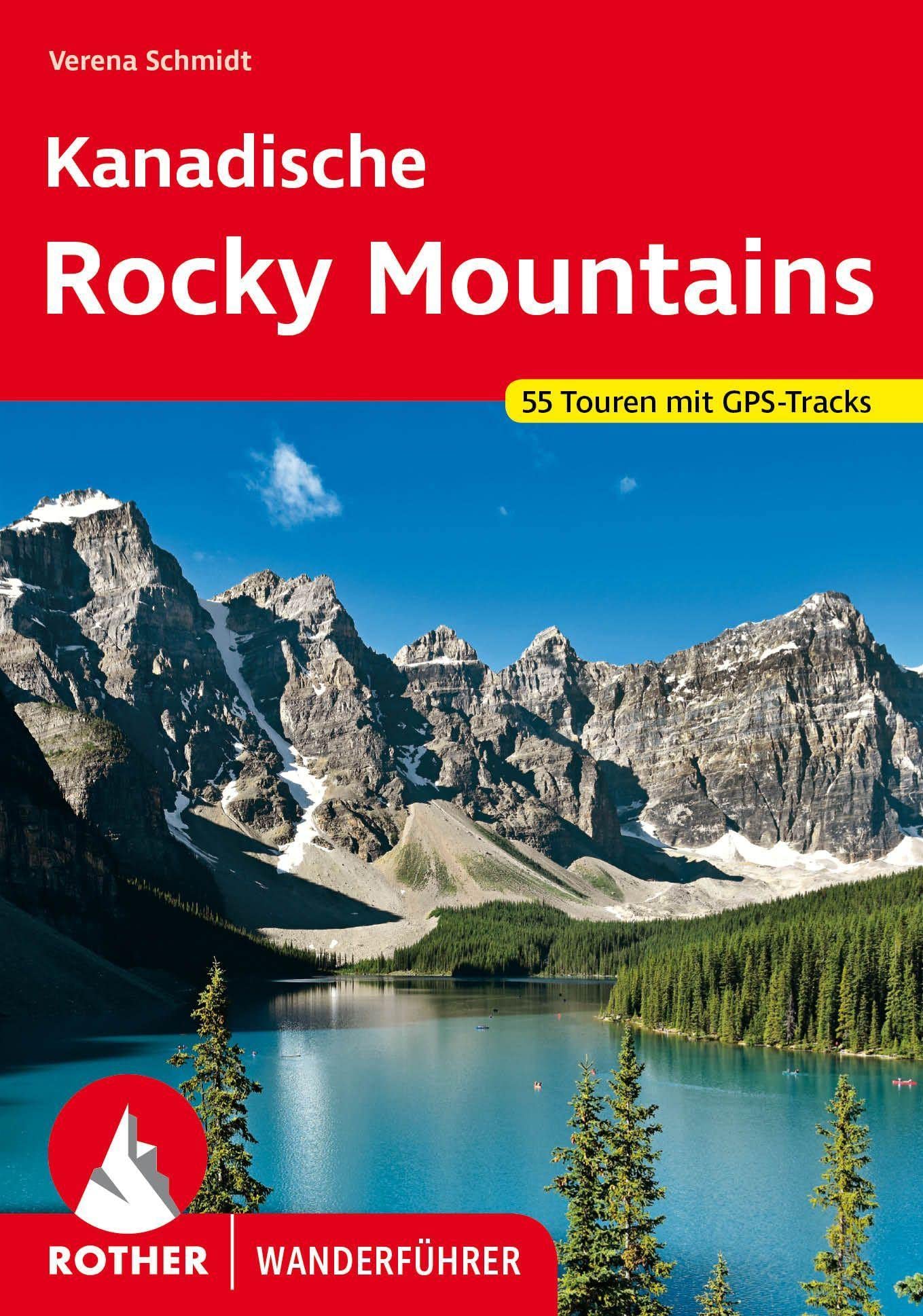 Online bestellen: Wandelgids Kanadische Rocky Mountains - Canada | Rother Bergverlag