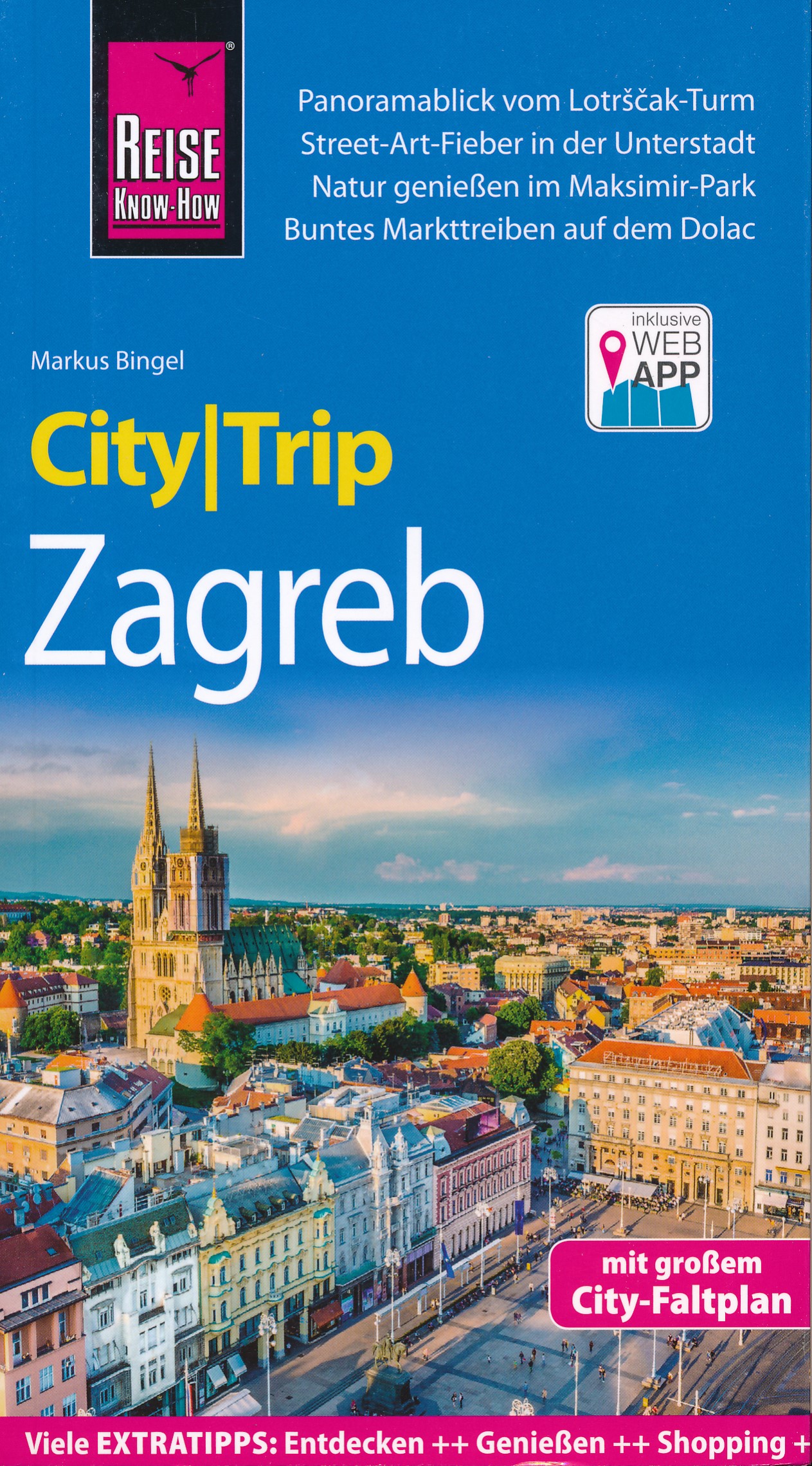 Online bestellen: Reisgids CityTrip Zagreb | Reise Know-How Verlag