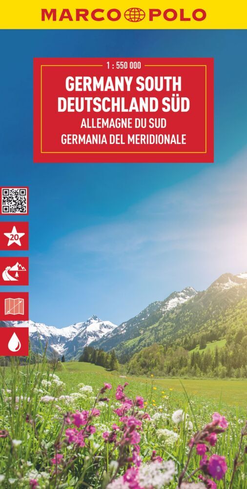 Wegenkaart - landkaart Duitsland zu…