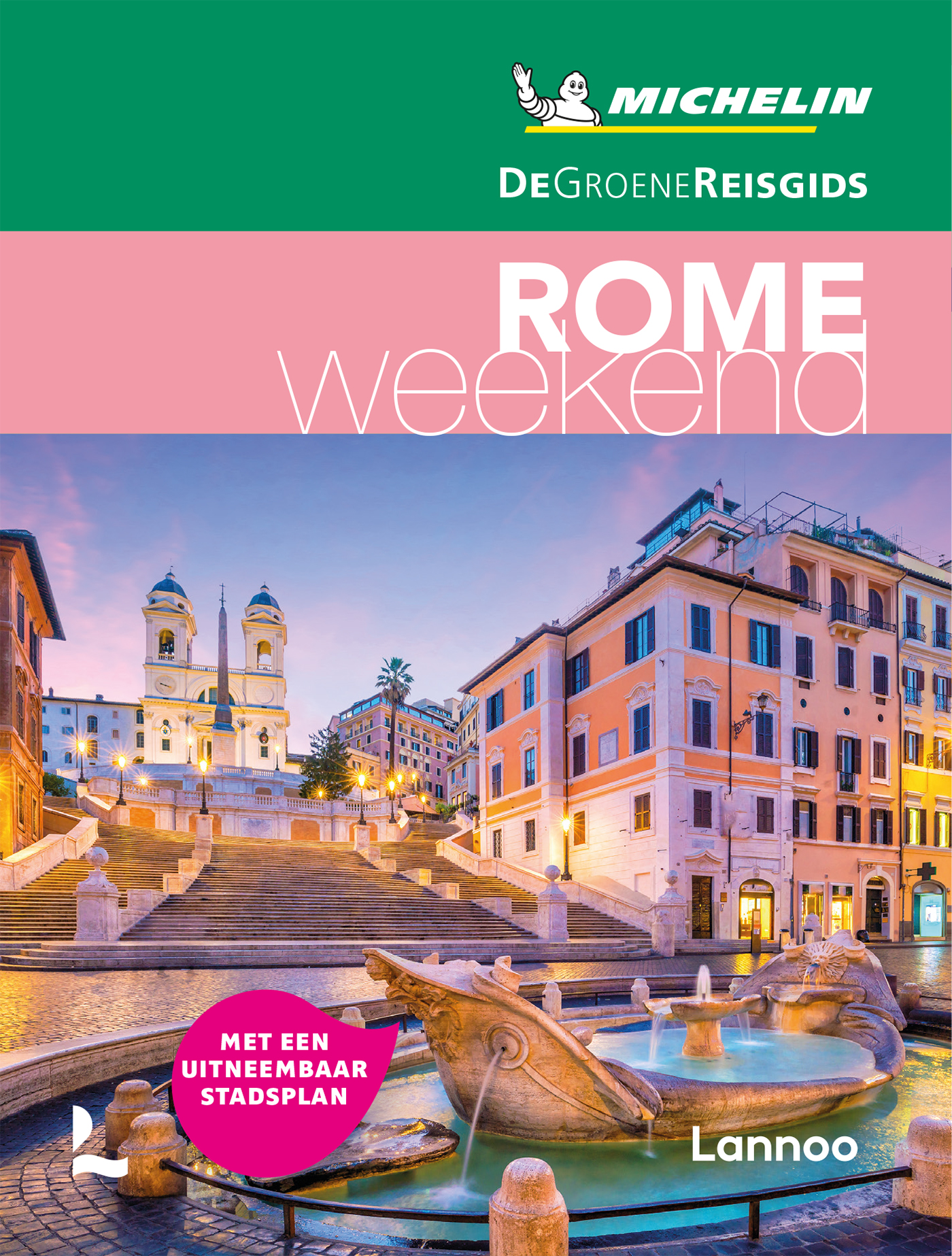 Online bestellen: Reisgids Michelin groene gids weekend Rome | Lannoo