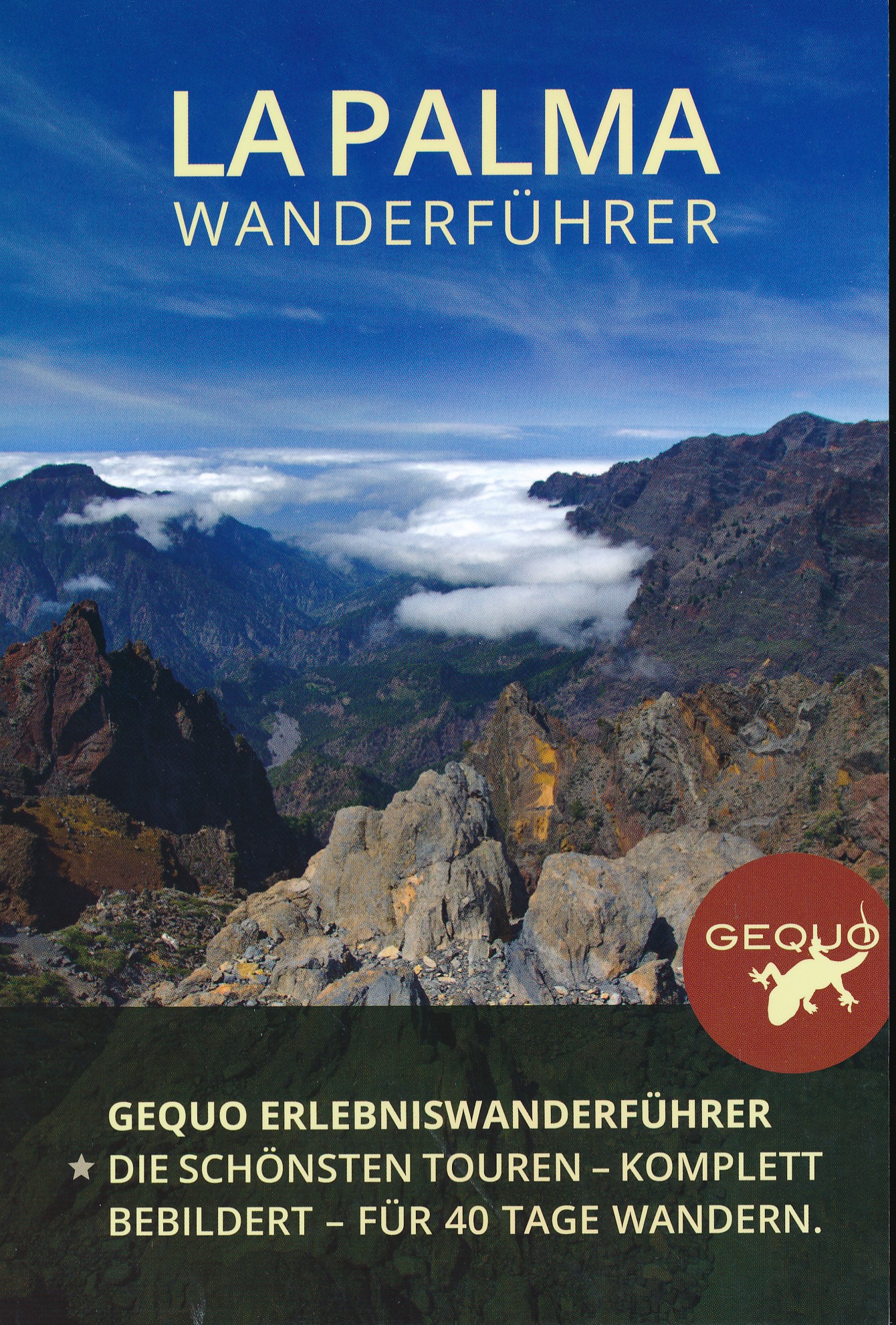 Online bestellen: Wandelgids La Palma Wanderführer | Gequo