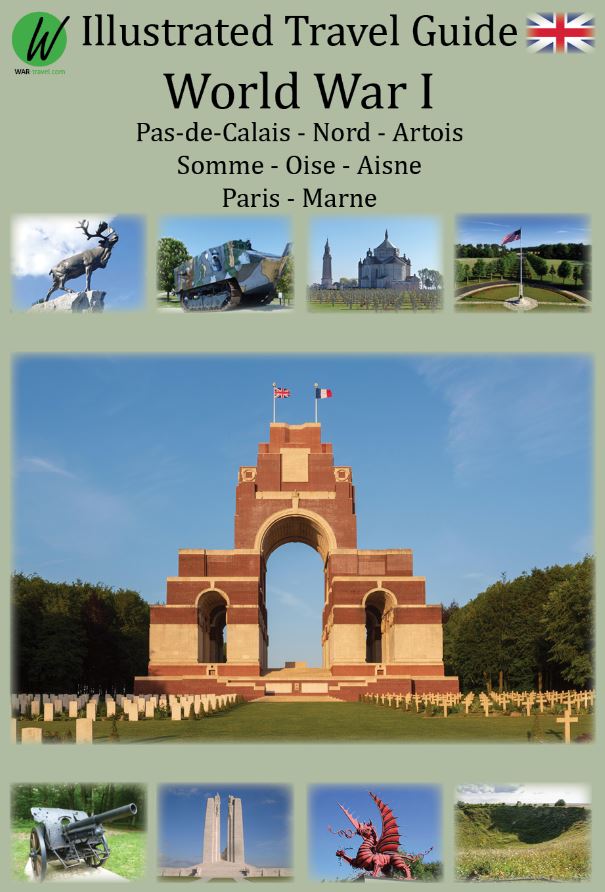 Online bestellen: Reisgids World War I - eerste Wereldoorlog - Noordwest Frankrijk | War travel