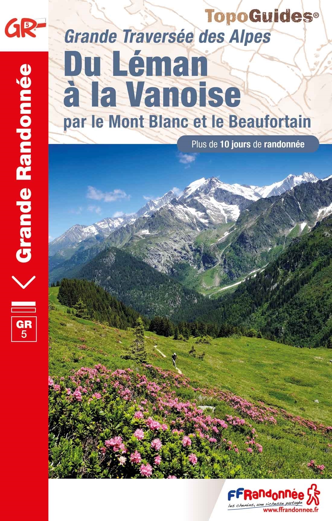 Online bestellen: Wandelgids 504 GR5 Du Léman à la Vanoise | FFRP