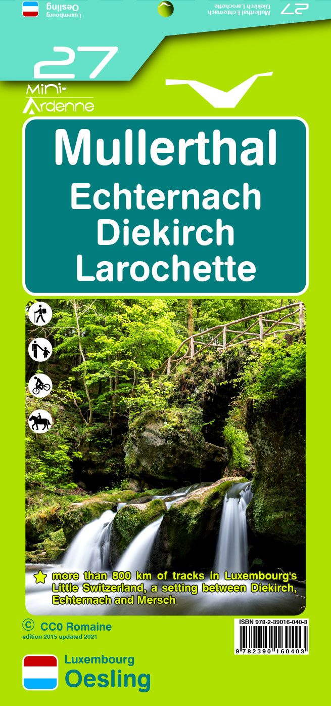 Wandelkaart 27 Mullerthal | Mini-Ar…
