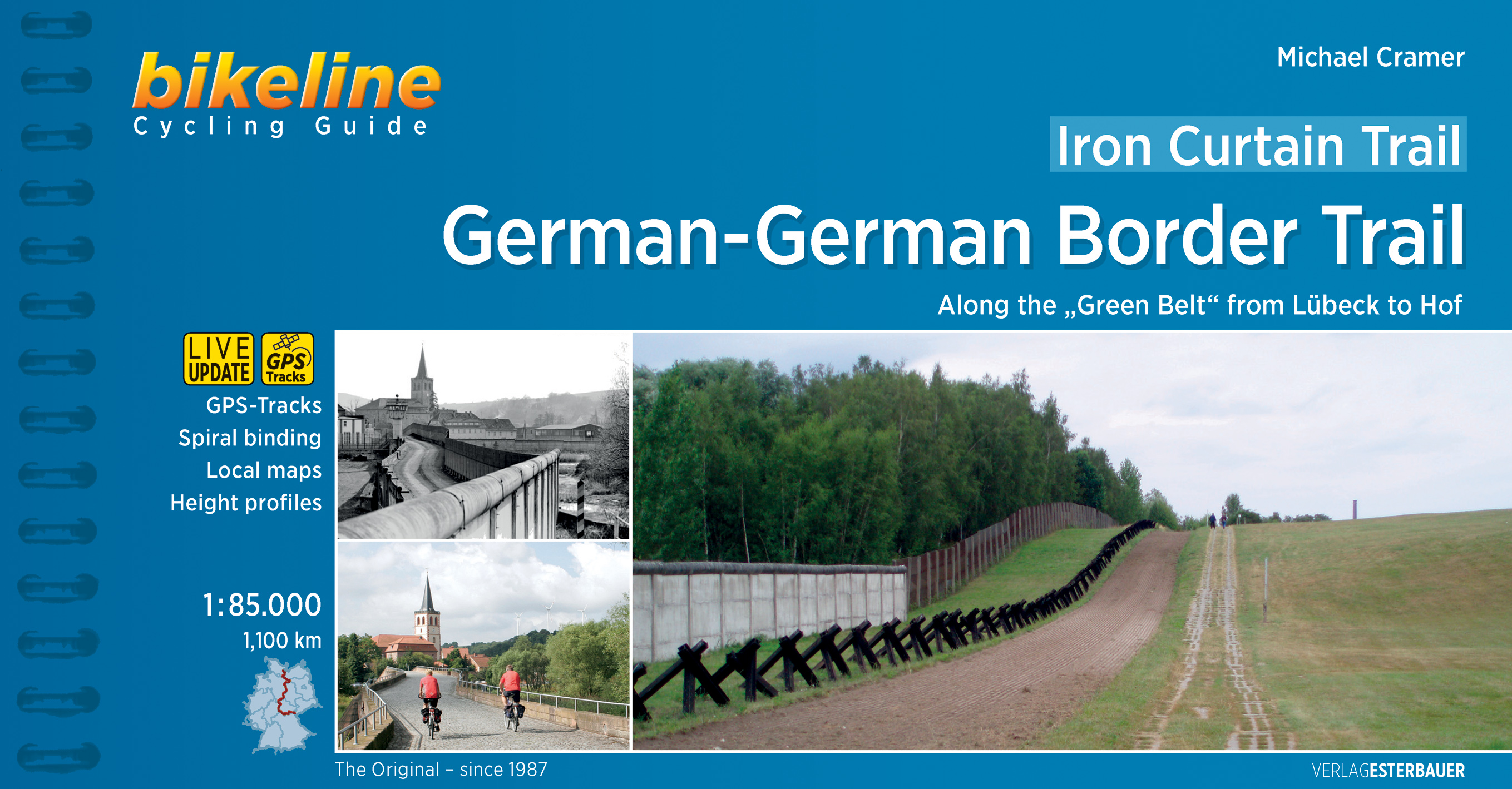 Online bestellen: Fietsgids Bikeline Iron Curtain Trail 3 - German-German Border Trail | Esterbauer