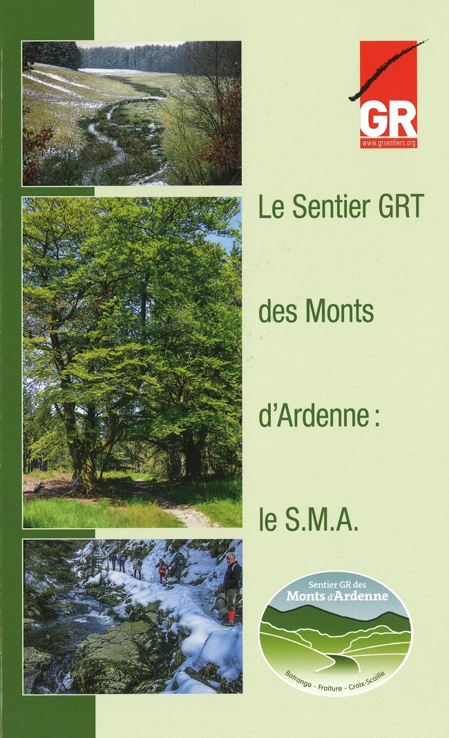 Online bestellen: Wandelgids Le Sentier GRT des Monts d'Ardenne SMA | GR Sentiers