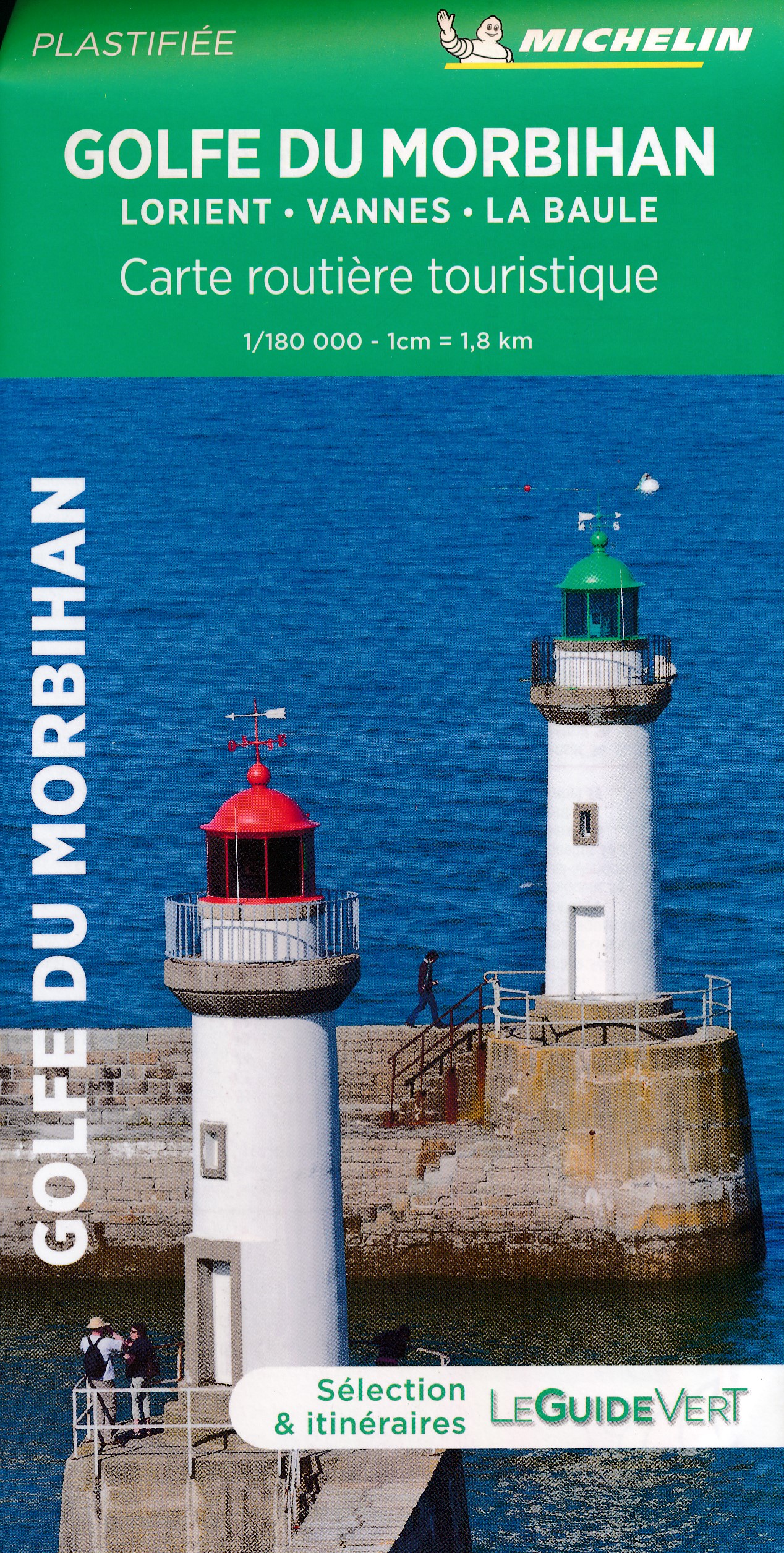 Online bestellen: Wegenkaart - landkaart 612 Golfe du Morbihan - Bretagne | Michelin