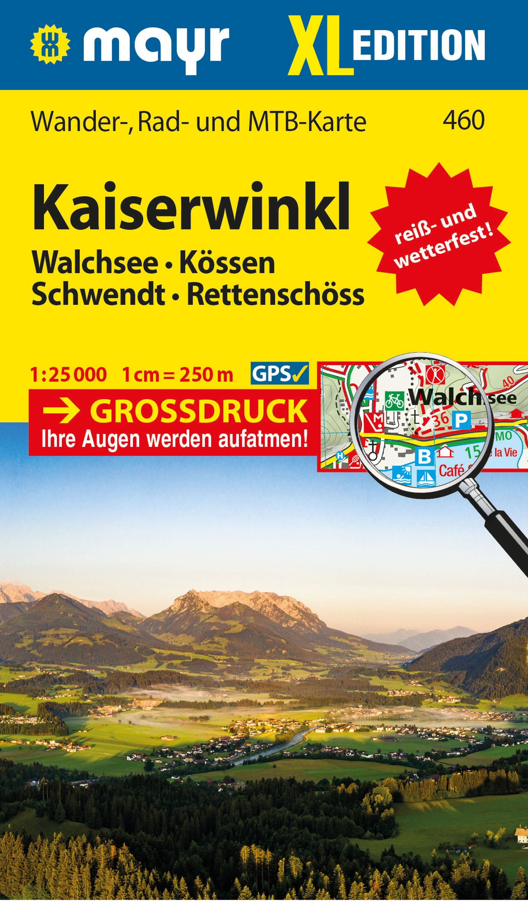 Online bestellen: Wandelkaart 460 XL Kaiserwinkl | Mayr