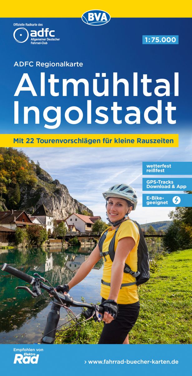 Fietskaart ADFC Regionalkarte Altmü…