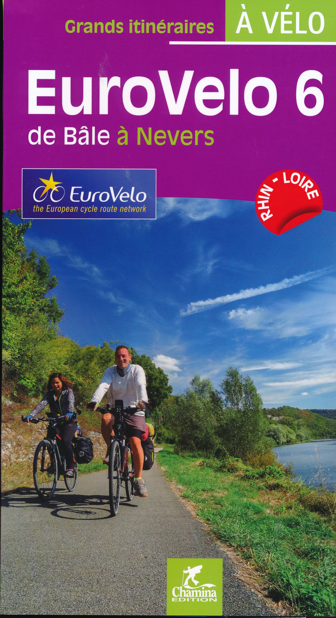 Online bestellen: Fietsgids EuroVelo 6 de Bâles à Nevers - Basel naar Nevers | Chamina
