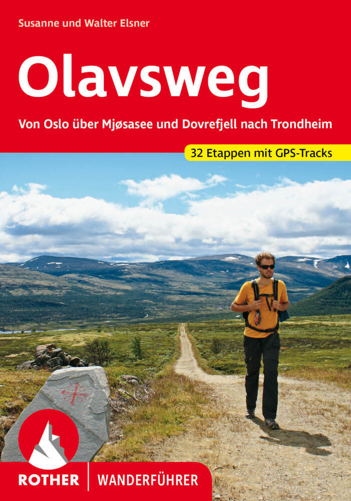 Online bestellen: Wandelgids Olavsweg - Olafspad | Rother Bergverlag