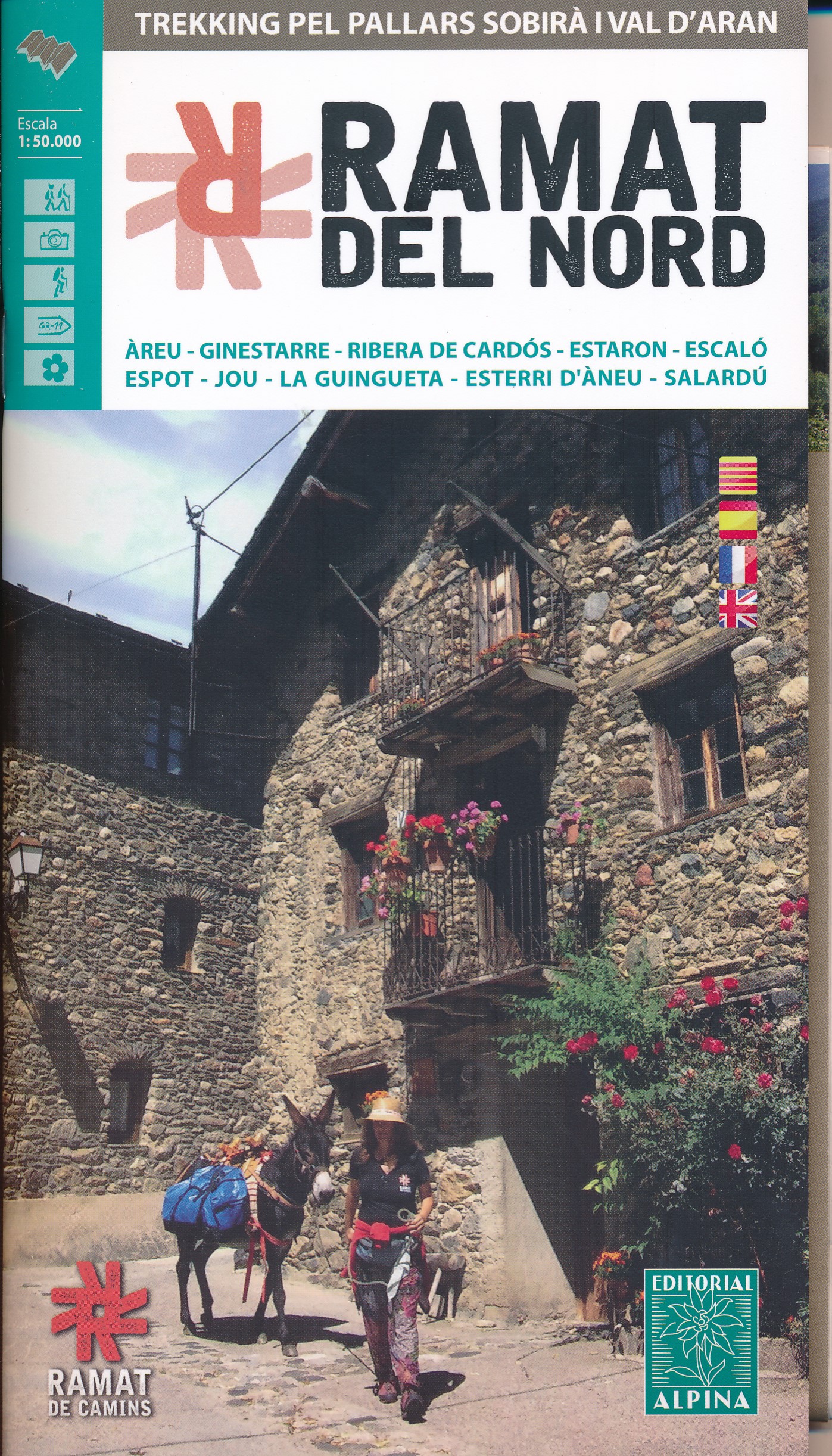 Online bestellen: Wandelkaart Ramat del Nord | Editorial Alpina