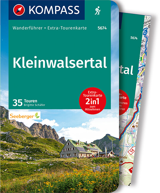 Online bestellen: Wandelgids 5674 Wanderführer Kleinwalsertal | Kompass