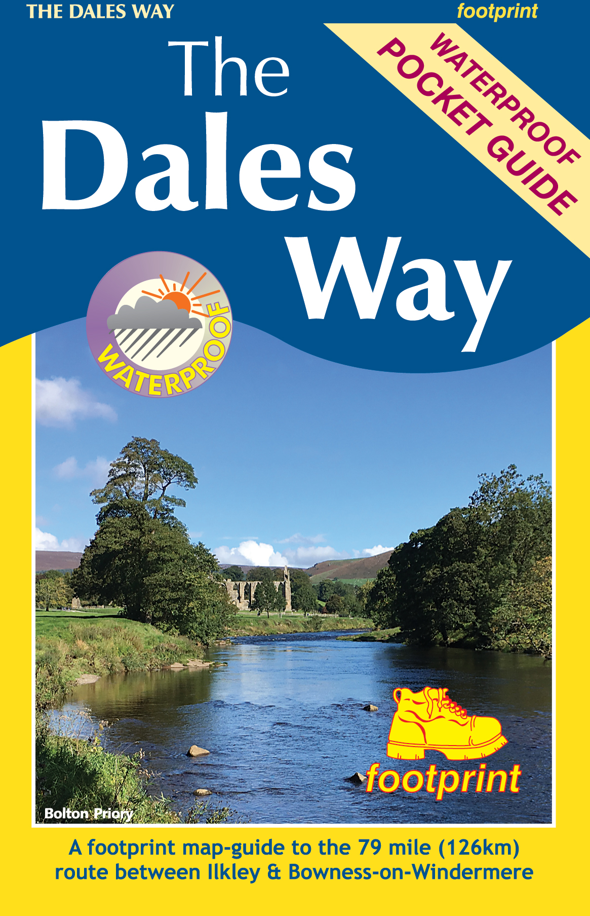Online bestellen: Wandelkaart The Dales Way | Footprint maps