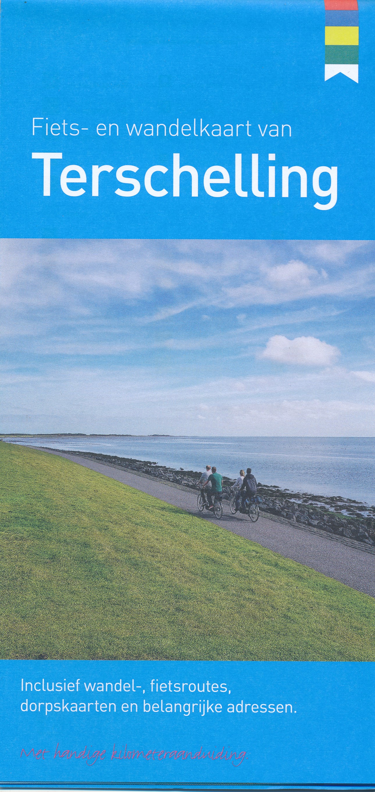 Online bestellen: Wandelkaart - Fietskaart Terschelling | VVV Terschelling