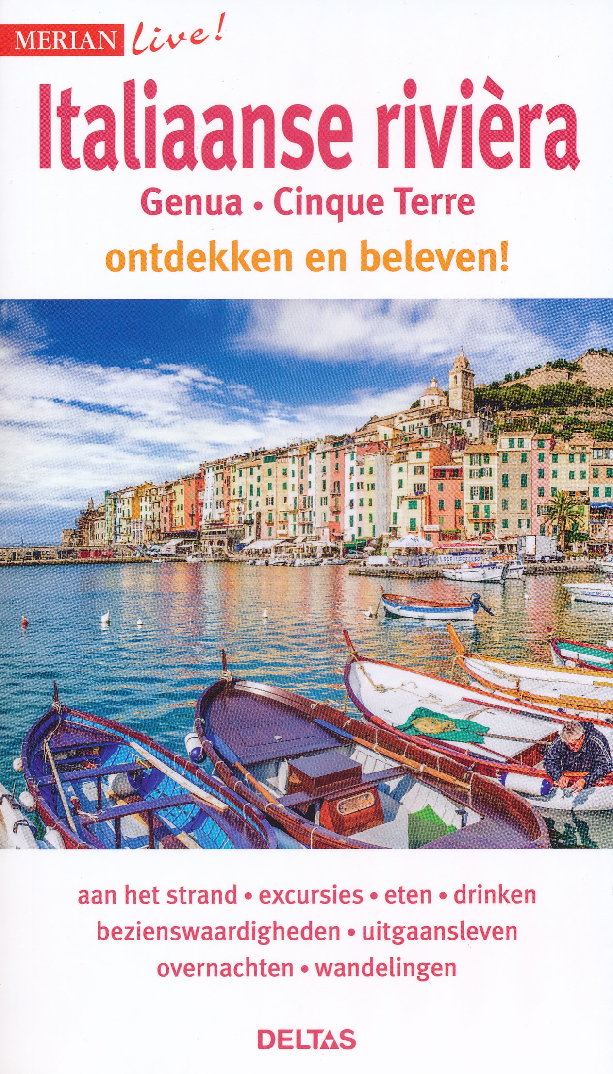 Online bestellen: Reisgids Merian live Italiaanse rivièra | Deltas