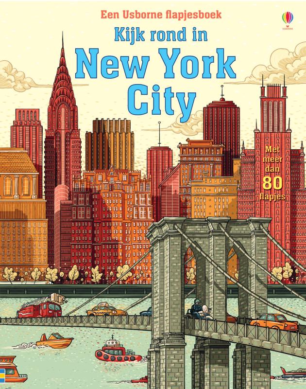 Online bestellen: Kinderreisgids Kijk rond in New York City | Usborne