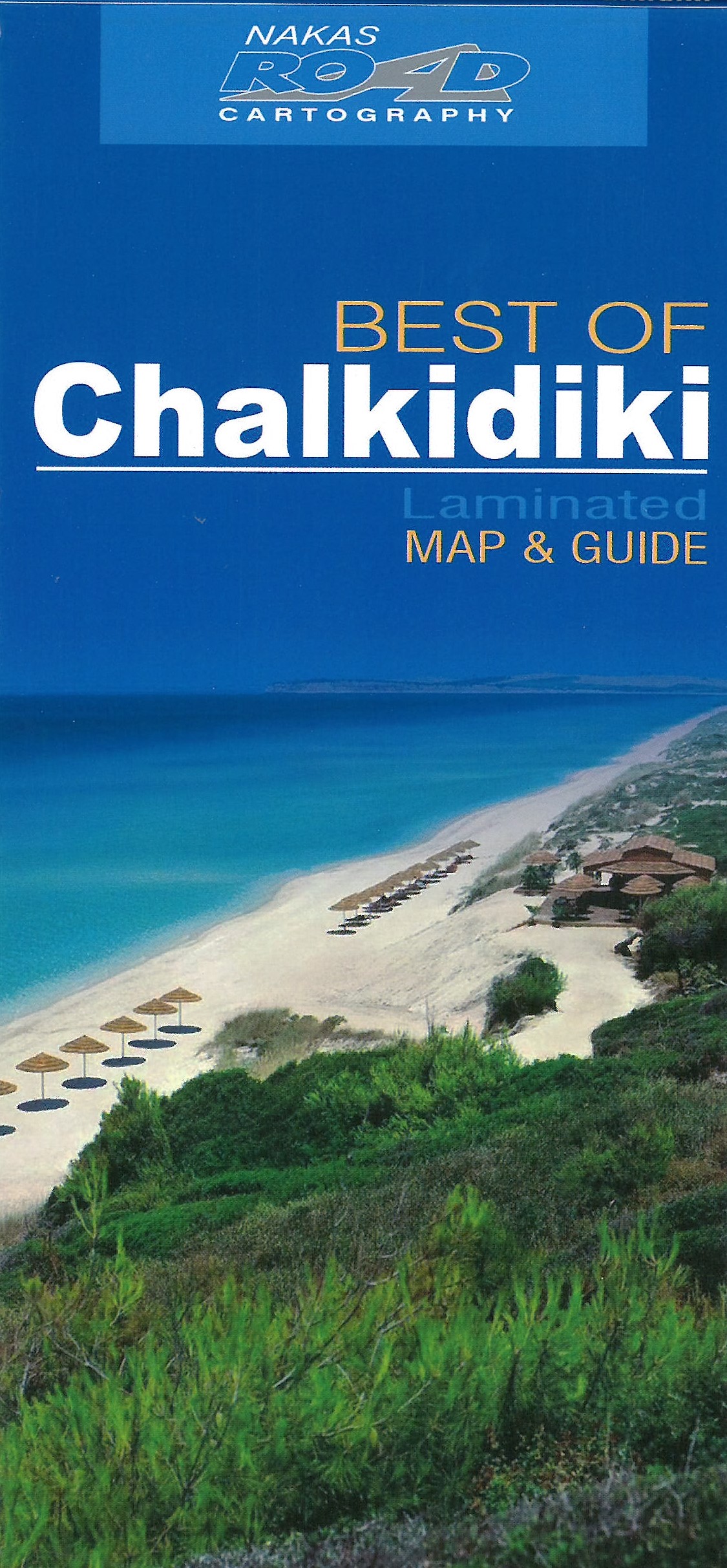 Online bestellen: Wegenkaart - landkaart Best of Chalkidiki | Road Editions