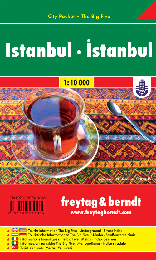 Online bestellen: Stadsplattegrond City Pocket Istanbul | Freytag & Berndt