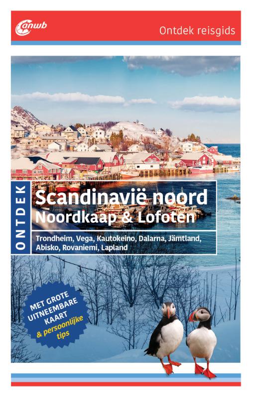Online bestellen: Reisgids ANWB Ontdek Scandinavië noord, Noordkaap en Lofoten | ANWB Media
