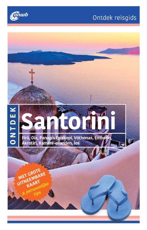 Online bestellen: Reisgids ANWB Ontdek Santorini | ANWB Media