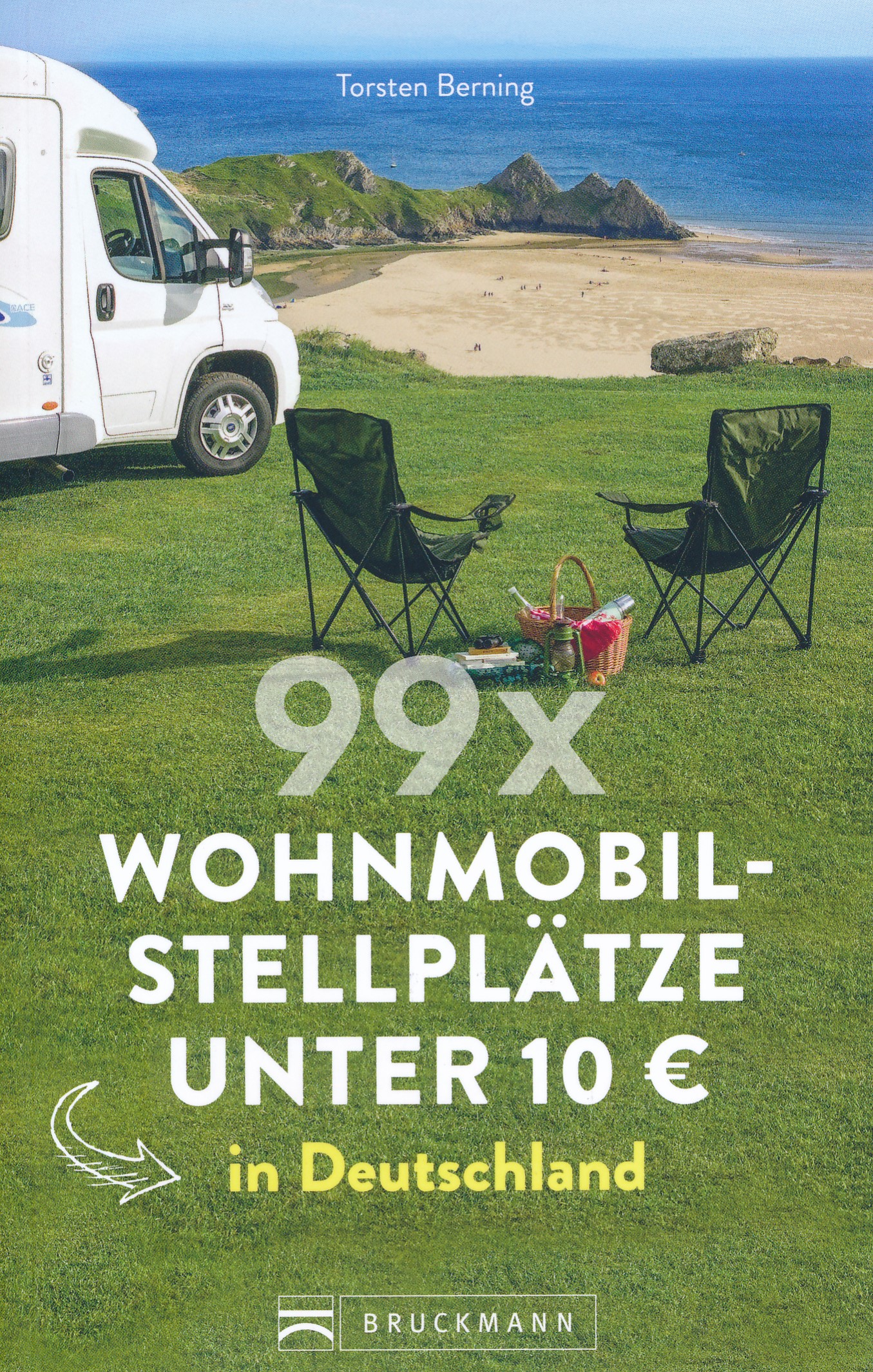 Online bestellen: Campergids 99 x Wohnmobilstellplätze unter 10 EUR in Deutschland | Bruckmann Verlag