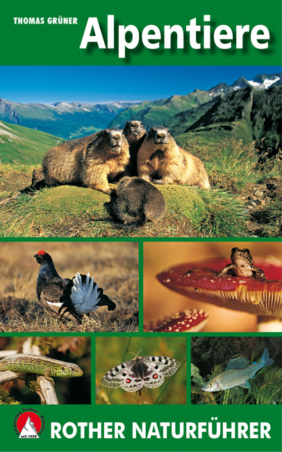 Natuurgids Alpentiere - Fauna, dieren van de Alpen | Rother de zwerver